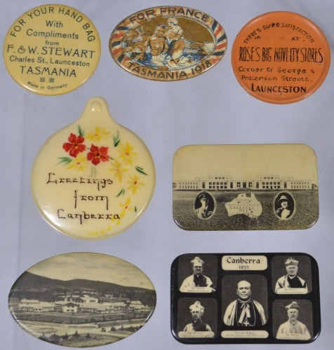 Pocket Mirrors - Canberra and Tasmania