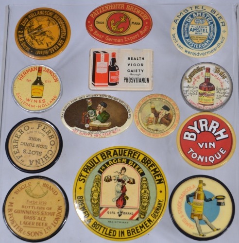 Pocket Mirrors - Alcoholic Beverages