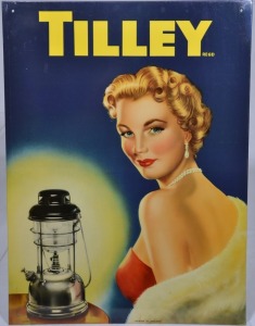 Tin Sign - Tilley Lamps