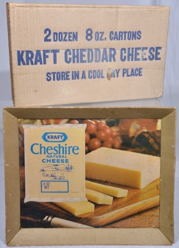 Show Card & Box - Kraft Cheese