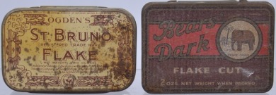 Tobacco Tins x2 - Ogdens and Bears