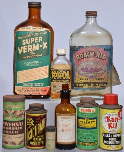 Box Lot - Insect sprays and Poisons