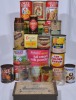 Box Lot - Grocery Packaging Tins