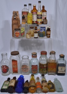 Box Lot - Labelled Bottles