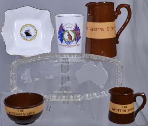 Group Lot - The Weston Stores and Commemorative Items