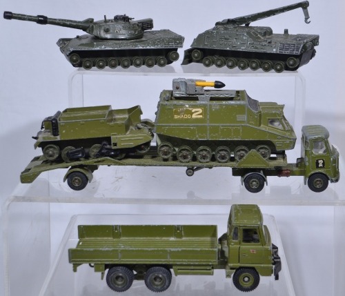 Group Lot - Toys - Dinky Tanks