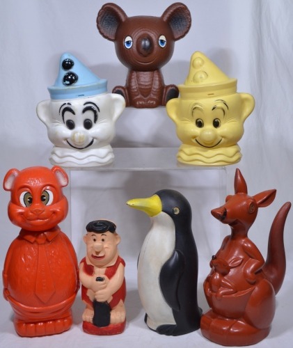 Group Lot - Allens Lollies Novelty Money Boxes