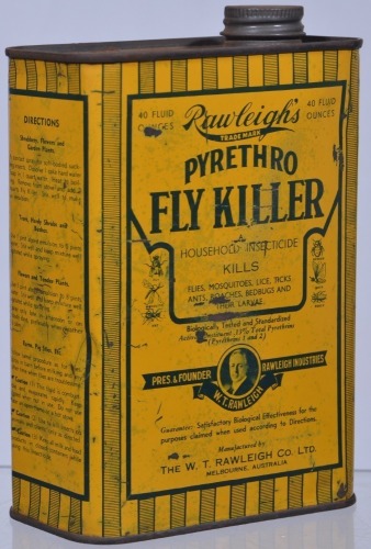 Tin - Rawleigh's Fly Killer Melbourne