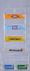 Confectionary Stand - P.K., Wrigley's, Extra