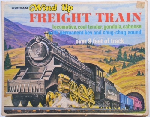 Toys - Durham windup Freight train