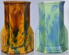 Stones - Art Deco Mantle Vase 1 Pair - 3