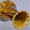 Ipswich Potteries - Pinched Waist Vase with Pie Crust Rim. - 4