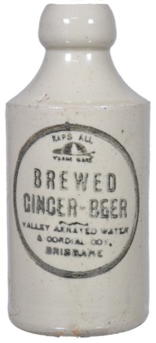 Ginger Beer - B/T, A/W, Valley Aerated Water & Cordial Coy, Kaps All Brisbane