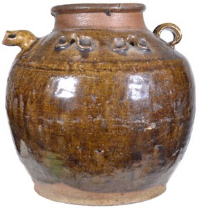 Chinese - Large Goldfield's Soy Jar