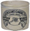 Ceramic Jar - Queensland Canning Coy's - Cannon