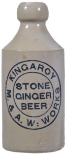 Ginger Beer - Dump, B/T, A/W, Kingaroy M. & A. W. Works