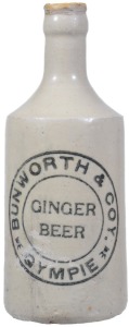 Ginger Beer - Dump, C/S, A/W, Bunworth & Coy. Gympie