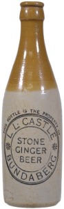 Ginger Beer - C/S, T/T, L. L. Castle Bundaberg