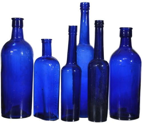 Group Lot - Blue Glass