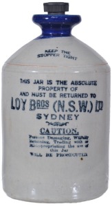 Demijohn - Loy Bros (NSW) Ltd. Sydney