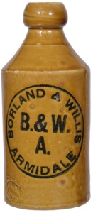 Ginger Beer - B/T, A/T - Borland & Willis Armidale