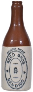 Ginger Beer - C/S, Red Top - Reed Bros. Bendigo