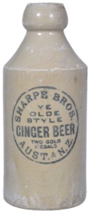 Ginger Beer - Dump, I/T, A/W - Sharpe Bros. Aust & N.Z.