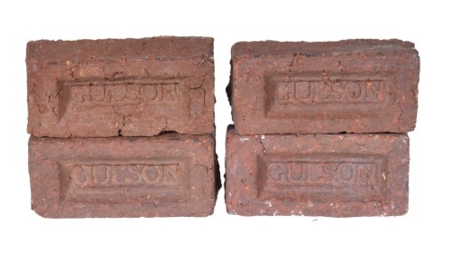 Sales Sample - Gulson Bricks (Goulburn) x4