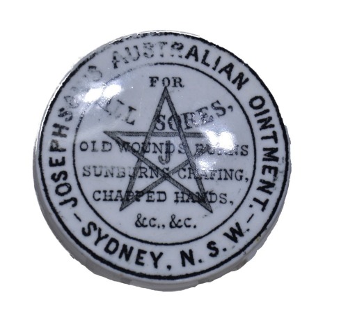 Pot Lid - Josephon's Australian Ointment Sydney N.S.W