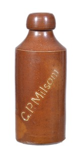 Ginger Beer - Dump, B/T, S/G - G.P. Milsom (Launceston)