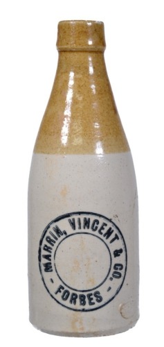 Ginger Beer - Corker. T/T - Marrin, Vincent & Co. Forbes