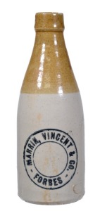 Ginger Beer - Corker. T/T - Marrin, Vincent & Co. Forbes