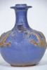 Asian - Earthenware Water Monkey with elaborate dragon spout, H 28cm - 3