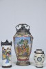 Asian - Decorative Opium Pots x 3