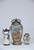 Asian - Decorative Opium Pots x 3 - 3