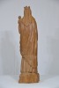 Religious Artifact - Madonna with Child, Carved wood figurine, H 52cm. - 3