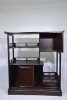 Furniture - Oriental Display Unit, Asian Rosewood, H 100cm x W 90cm x D 34cm - 2