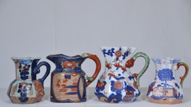 China - A selection of Mason's Ironstone Jugs, Minor chips and hairlines