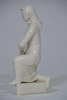 Figurine - Arno Malinowski, Royal Copenhagen, Native Girl with Flowers, Limited Edition No. 7/50, Signed to rear, Stamped to base, H 21cm - 3