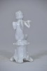 Figurine - Ernst Bohne, Germany, Pan on Plinth, Porcelain, Stamp to base, H 13cm - 2