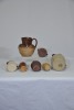 Pottery - A selection of pottery and stoneware Jugs including an unmarked Hunting scene - 2