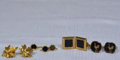 Jewellery - Four pairs of misc. cufflinks