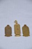 Souvenir x3 - Egyptian Cartouche featuring 1 x 18 K Gold 7.3g (20g total). - 2