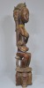 Tribal - African Fertility Statue, Mother with Child, Carved timber H 82cm - 2