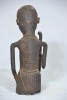 Tribal - African Figurine, Bronze, 30 x 14cm, Age related wear. - 3