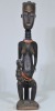 Tribal - Ethiopian Madonna with Child, Carved timber with decorative beads, H 47cm. - 2