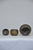 Tribal x 5 - South East Asian cast metal bowls x 5, 10 cm x 13 cm - 4