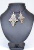 Jewellery - Ethiopian Cross Pendant x2, Unmarked silver. - 2