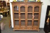 Furniture - Dutch colonial display cupboard with glass panel doors, 132 x 146 x 140 - 2