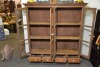 Furniture - Dutch colonial display cupboard with glass panel doors, 132 x 146 x 140 - 3